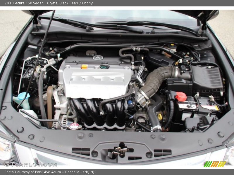 Crystal Black Pearl / Ebony 2010 Acura TSX Sedan