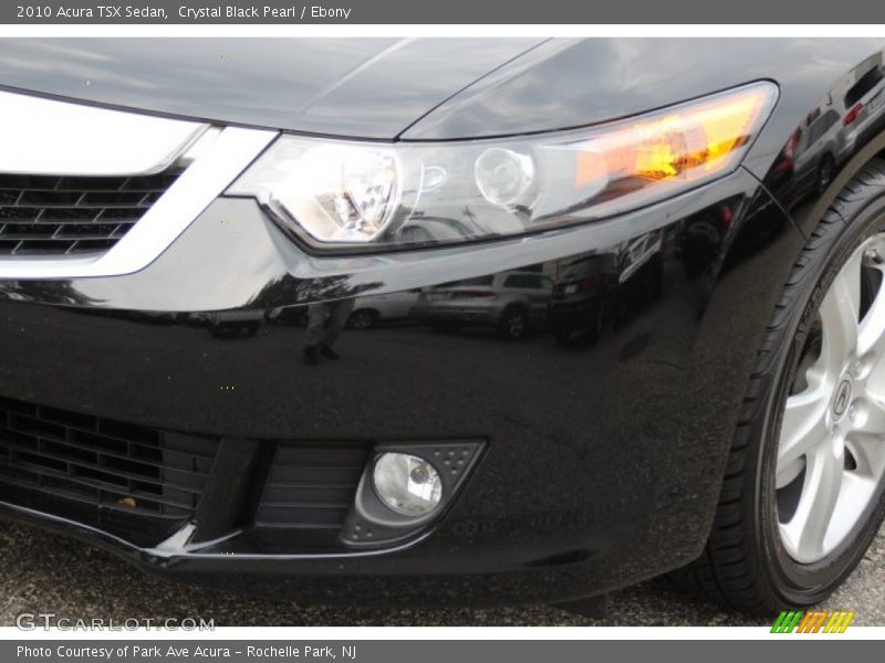 Crystal Black Pearl / Ebony 2010 Acura TSX Sedan