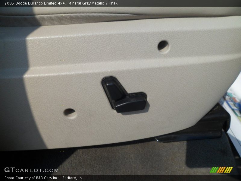 Mineral Gray Metallic / Khaki 2005 Dodge Durango Limited 4x4