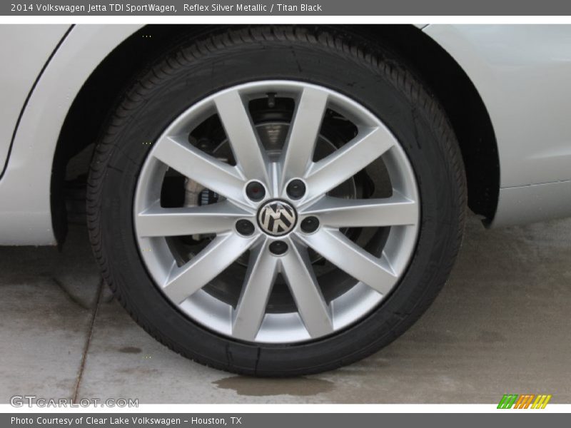  2014 Jetta TDI SportWagen Wheel