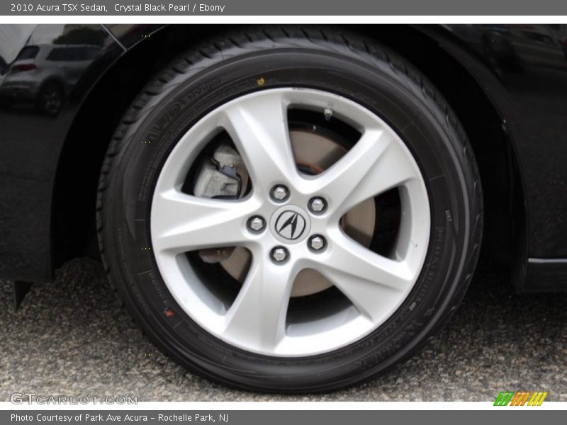 Crystal Black Pearl / Ebony 2010 Acura TSX Sedan