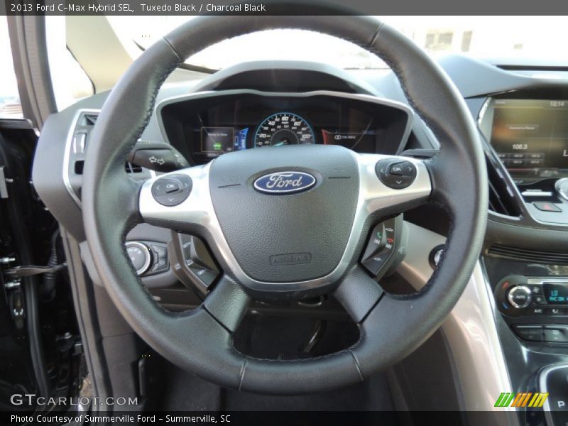 Tuxedo Black / Charcoal Black 2013 Ford C-Max Hybrid SEL