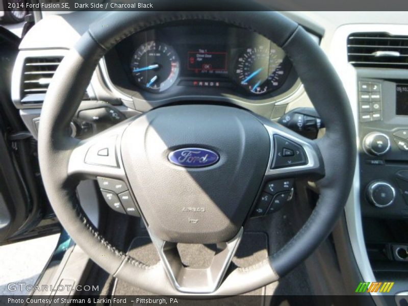 Dark Side / Charcoal Black 2014 Ford Fusion SE