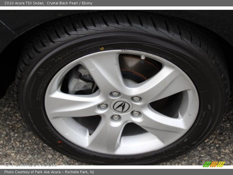 Crystal Black Pearl / Ebony 2010 Acura TSX Sedan
