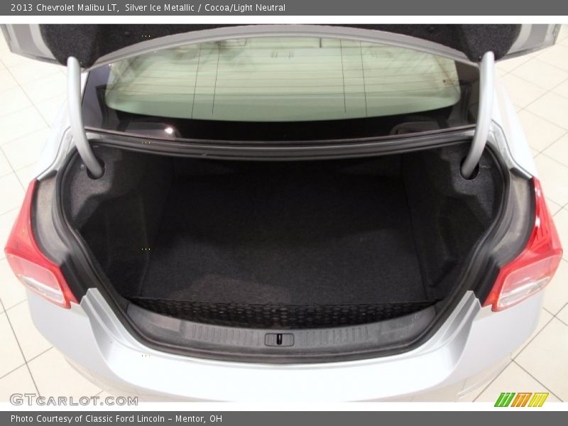 Silver Ice Metallic / Cocoa/Light Neutral 2013 Chevrolet Malibu LT