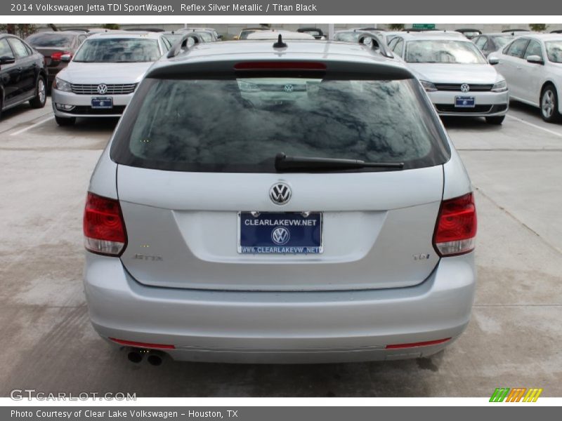 Reflex Silver Metallic / Titan Black 2014 Volkswagen Jetta TDI SportWagen