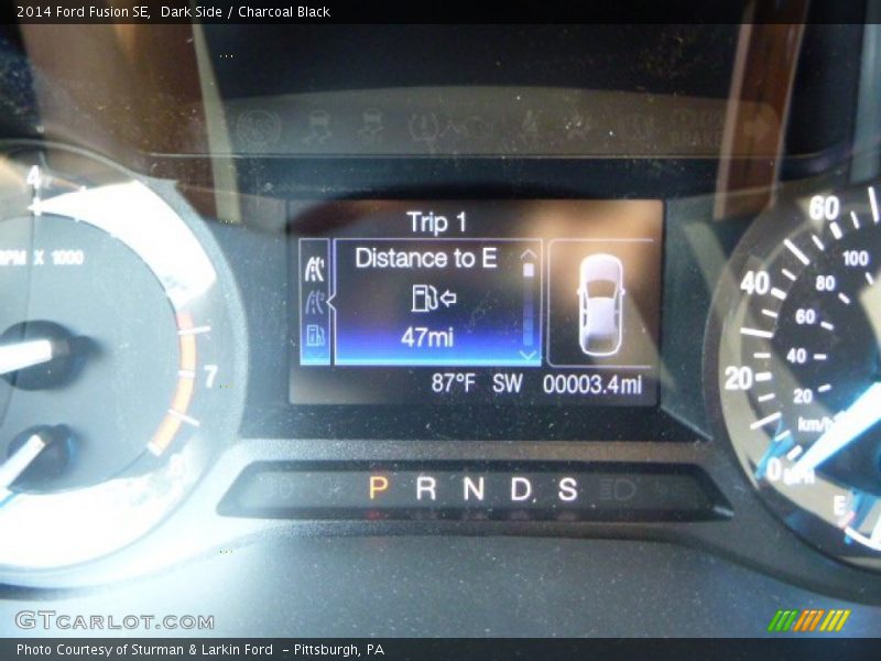 Dark Side / Charcoal Black 2014 Ford Fusion SE