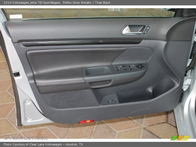 Door Panel of 2014 Jetta TDI SportWagen