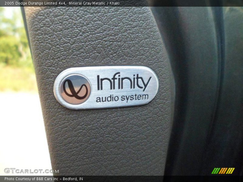 Mineral Gray Metallic / Khaki 2005 Dodge Durango Limited 4x4
