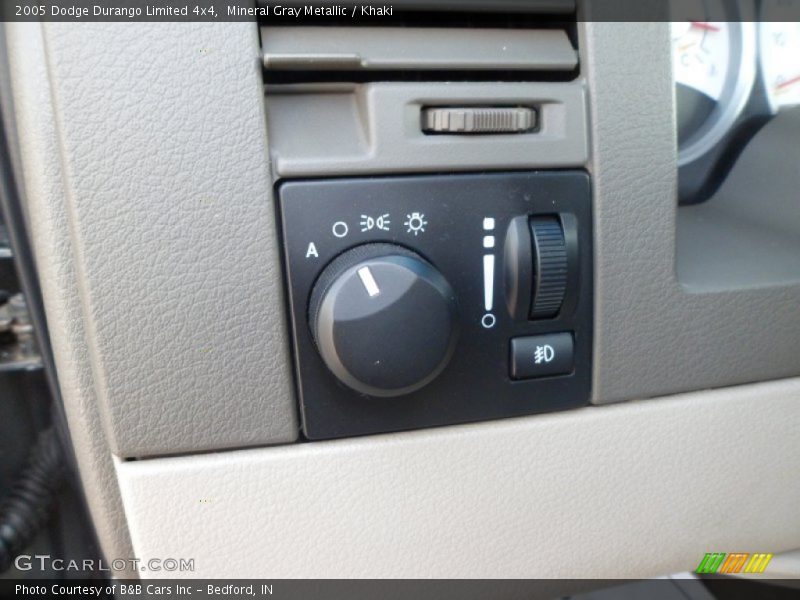 Mineral Gray Metallic / Khaki 2005 Dodge Durango Limited 4x4