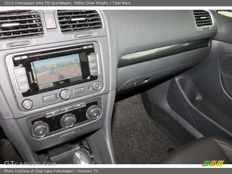Reflex Silver Metallic / Titan Black 2014 Volkswagen Jetta TDI SportWagen