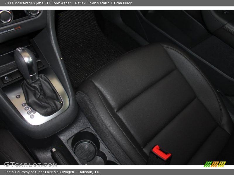 Reflex Silver Metallic / Titan Black 2014 Volkswagen Jetta TDI SportWagen