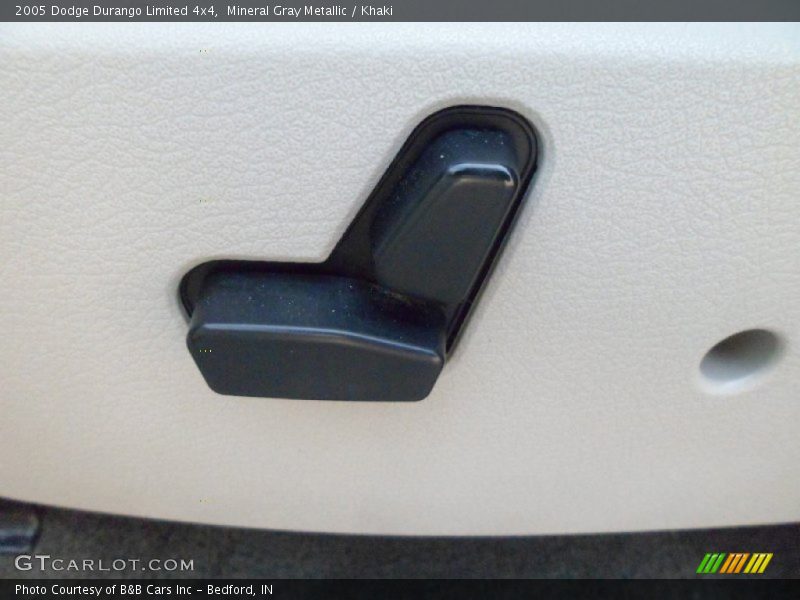 Mineral Gray Metallic / Khaki 2005 Dodge Durango Limited 4x4