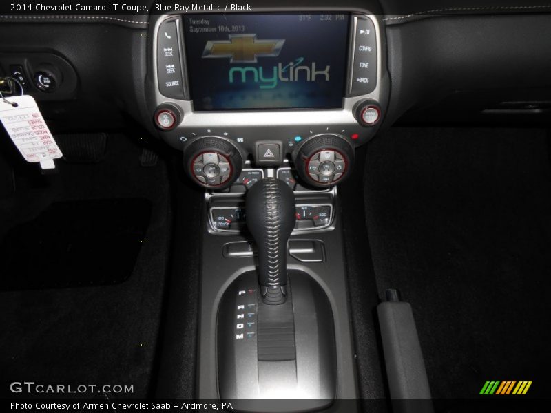 Blue Ray Metallic / Black 2014 Chevrolet Camaro LT Coupe