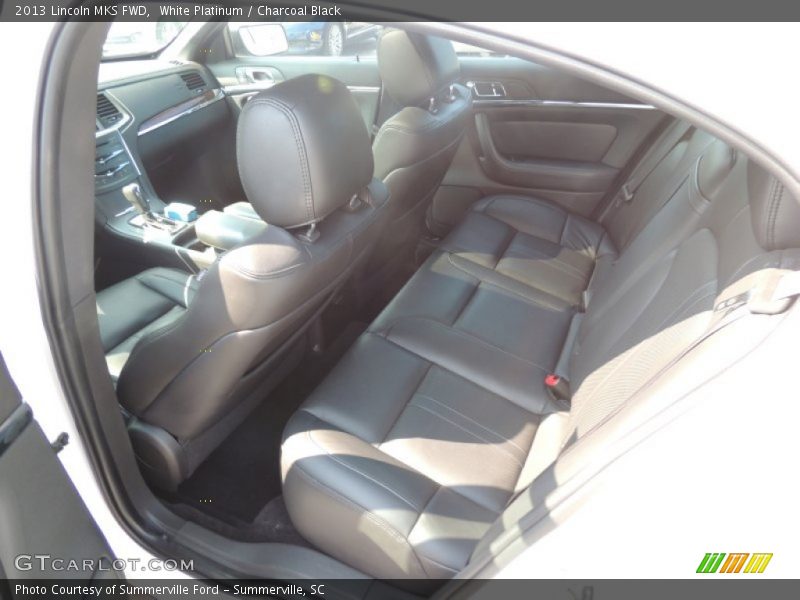 White Platinum / Charcoal Black 2013 Lincoln MKS FWD