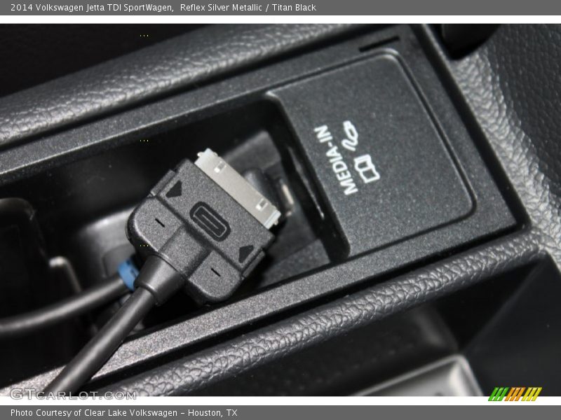 Reflex Silver Metallic / Titan Black 2014 Volkswagen Jetta TDI SportWagen