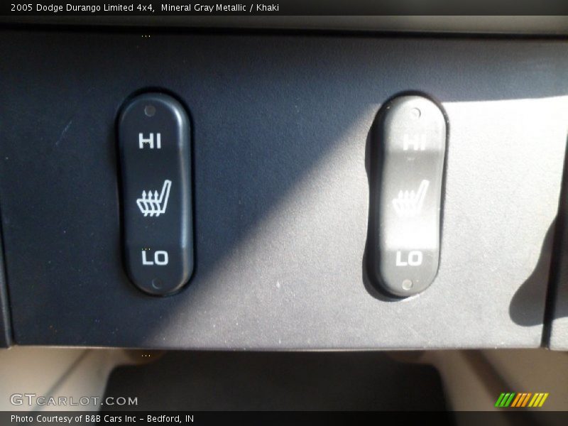 Mineral Gray Metallic / Khaki 2005 Dodge Durango Limited 4x4
