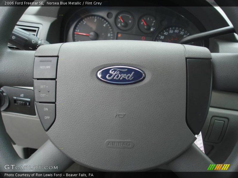 Norsea Blue Metallic / Flint Grey 2006 Ford Freestar SE