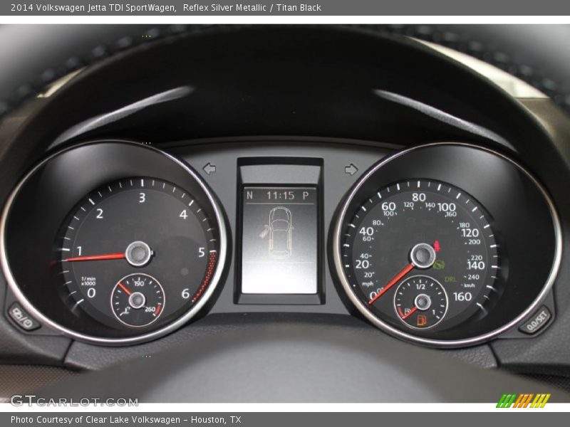  2014 Jetta TDI SportWagen TDI SportWagen Gauges