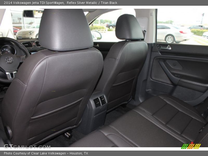 Reflex Silver Metallic / Titan Black 2014 Volkswagen Jetta TDI SportWagen