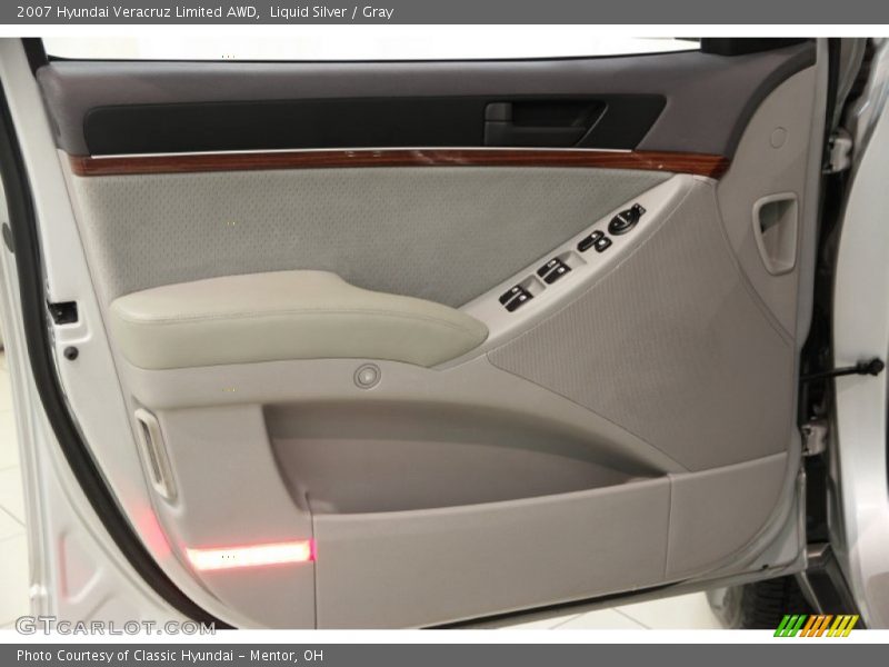 Liquid Silver / Gray 2007 Hyundai Veracruz Limited AWD