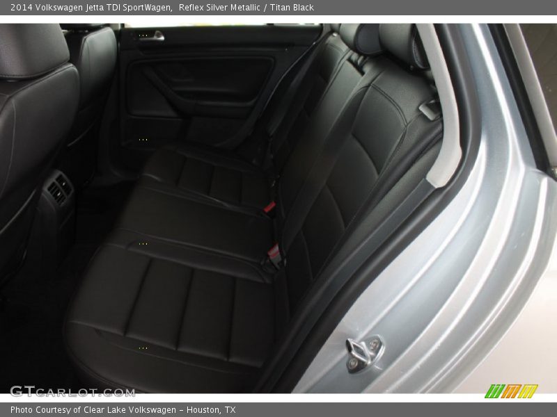Reflex Silver Metallic / Titan Black 2014 Volkswagen Jetta TDI SportWagen