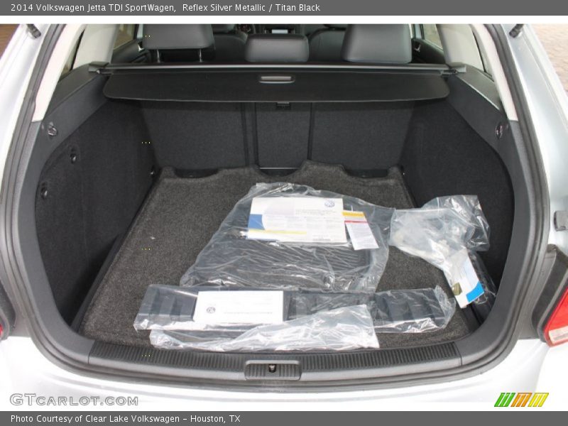  2014 Jetta TDI SportWagen Trunk