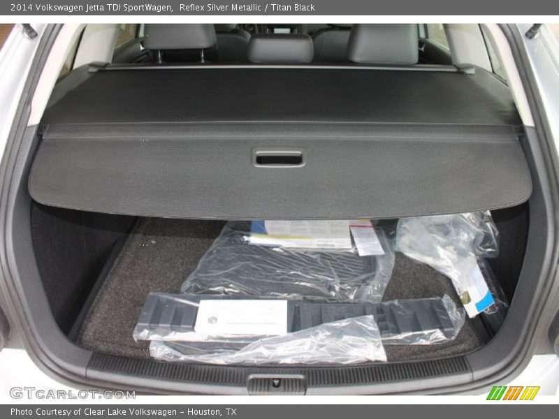  2014 Jetta TDI SportWagen Trunk