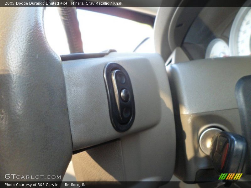 Mineral Gray Metallic / Khaki 2005 Dodge Durango Limited 4x4