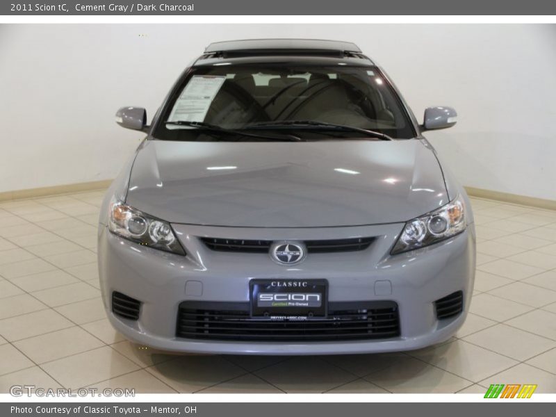 Cement Gray / Dark Charcoal 2011 Scion tC