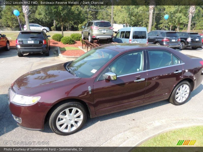 Bordeaux Reserve Metallic / Dark Charcoal 2012 Lincoln MKZ FWD