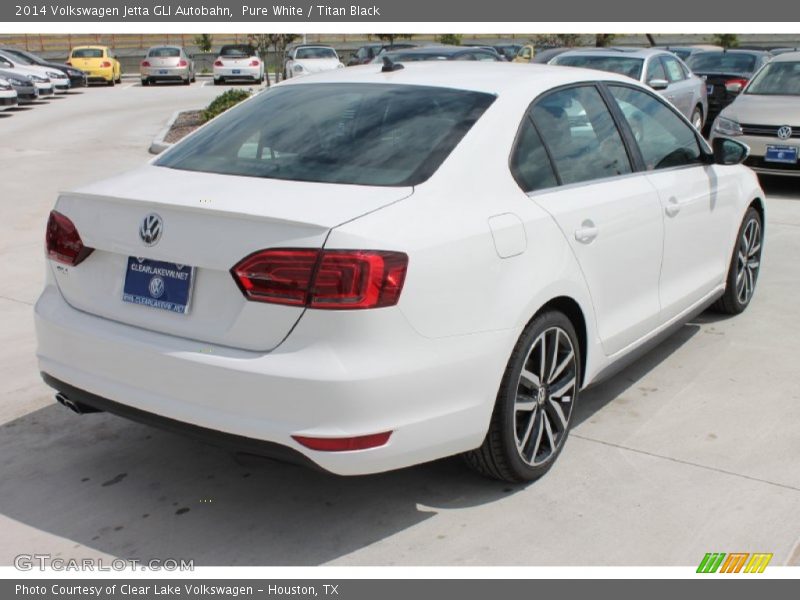 Pure White / Titan Black 2014 Volkswagen Jetta GLI Autobahn