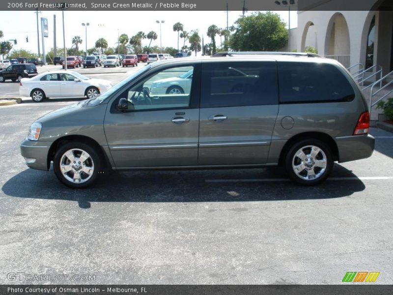 Spruce Green Metallic / Pebble Beige 2006 Ford Freestar Limited