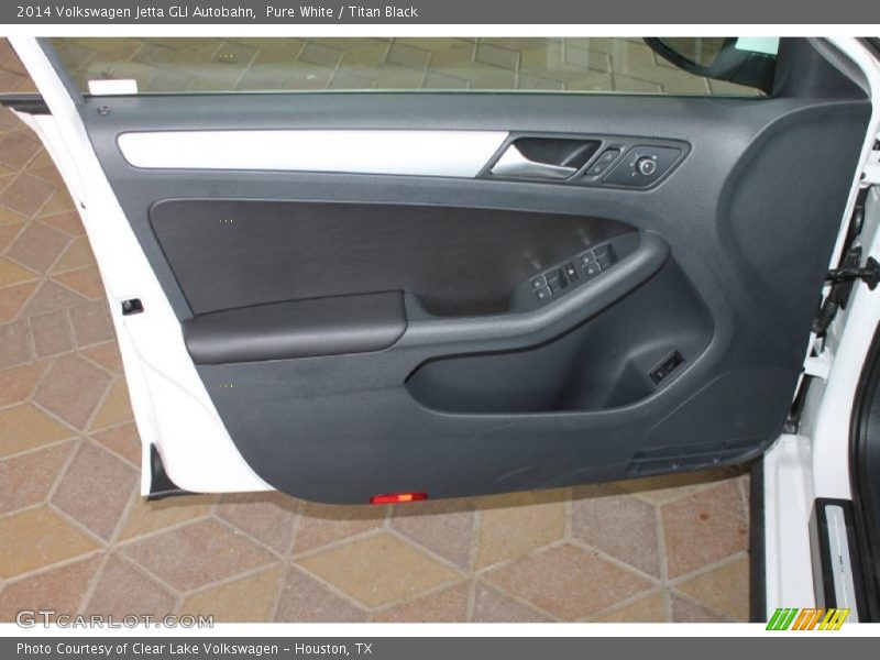 Pure White / Titan Black 2014 Volkswagen Jetta GLI Autobahn
