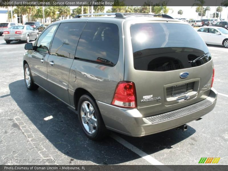 Spruce Green Metallic / Pebble Beige 2006 Ford Freestar Limited