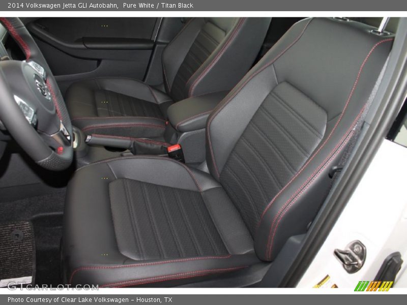 Pure White / Titan Black 2014 Volkswagen Jetta GLI Autobahn