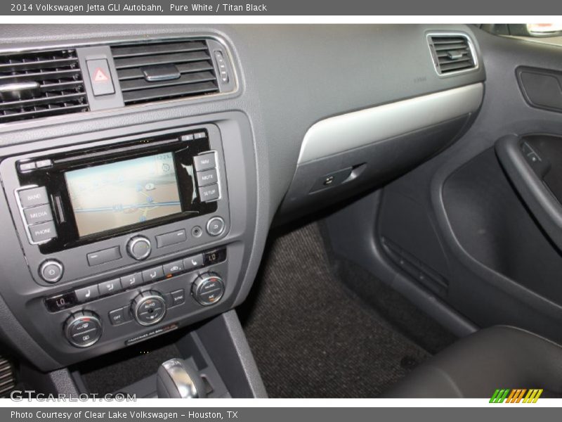 Pure White / Titan Black 2014 Volkswagen Jetta GLI Autobahn