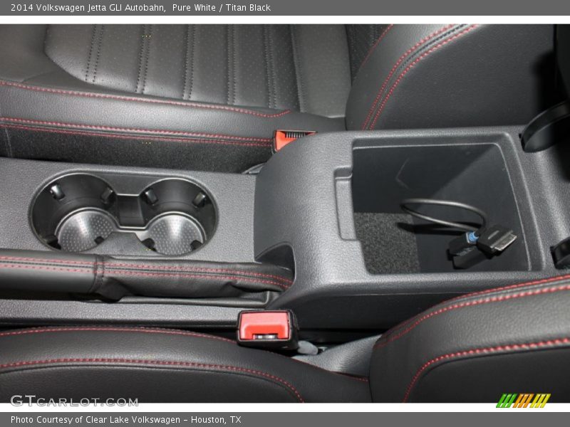 Pure White / Titan Black 2014 Volkswagen Jetta GLI Autobahn