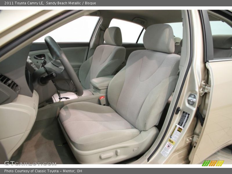 Sandy Beach Metallic / Bisque 2011 Toyota Camry LE