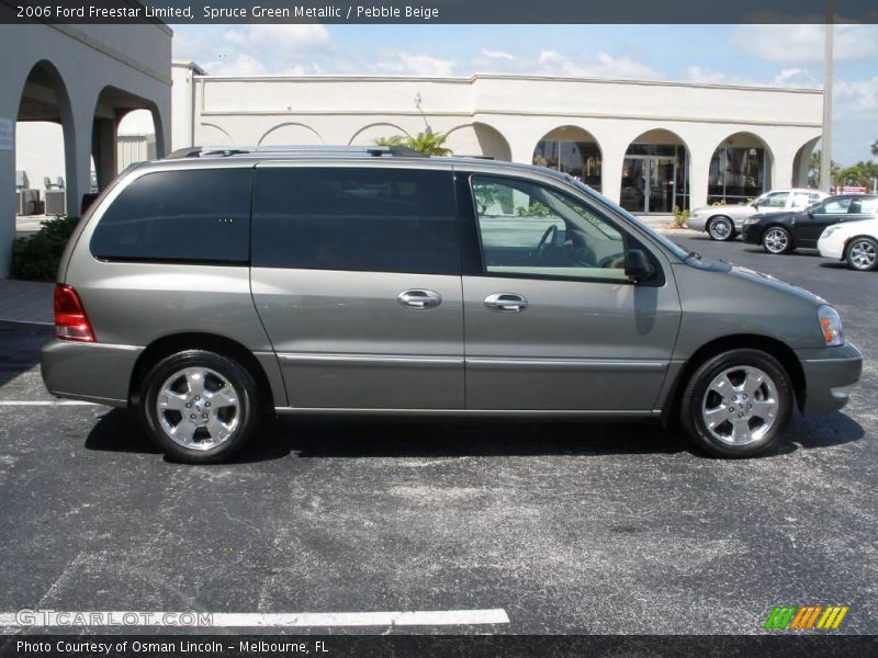 Spruce Green Metallic / Pebble Beige 2006 Ford Freestar Limited