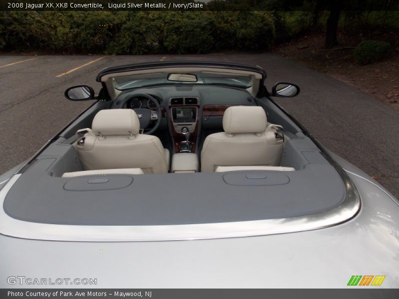 Liquid Silver Metallic / Ivory/Slate 2008 Jaguar XK XK8 Convertible