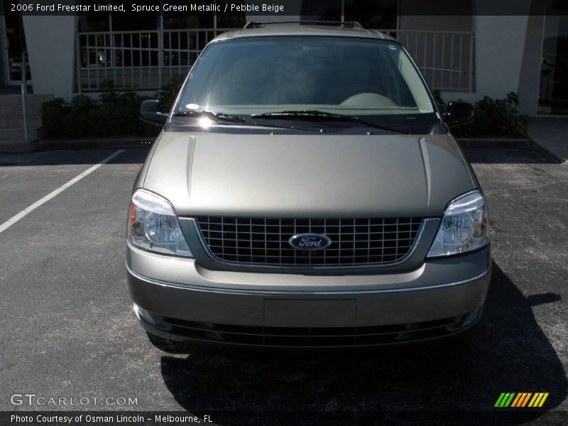 Spruce Green Metallic / Pebble Beige 2006 Ford Freestar Limited