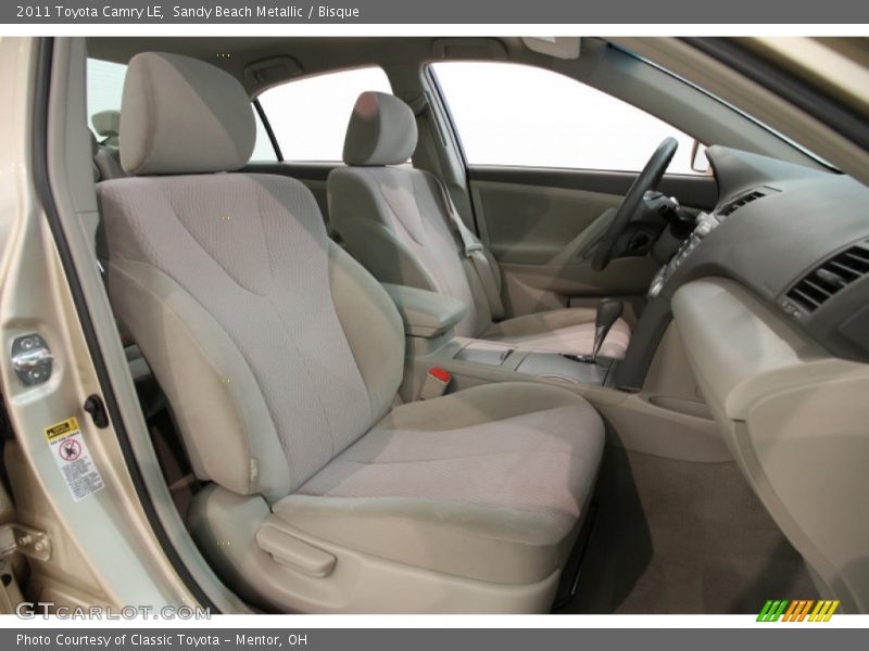 Sandy Beach Metallic / Bisque 2011 Toyota Camry LE