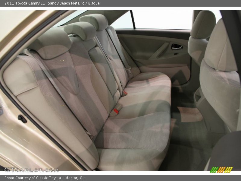 Sandy Beach Metallic / Bisque 2011 Toyota Camry LE