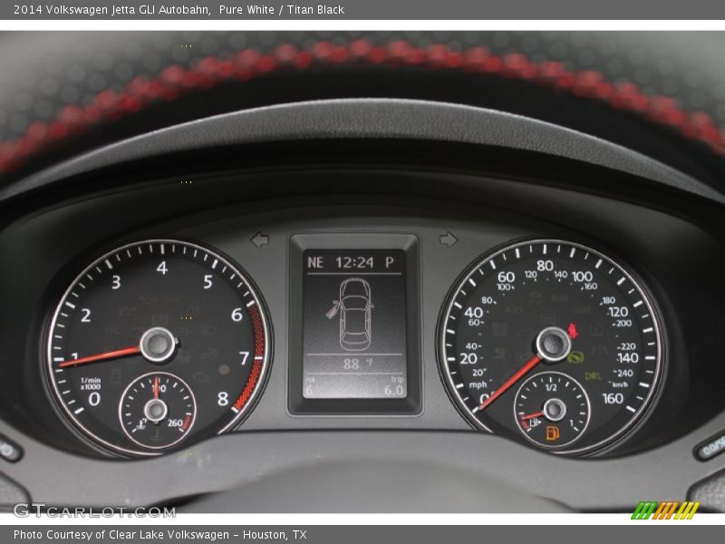 Pure White / Titan Black 2014 Volkswagen Jetta GLI Autobahn