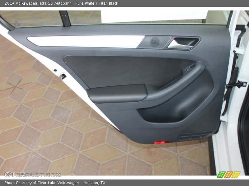 Pure White / Titan Black 2014 Volkswagen Jetta GLI Autobahn