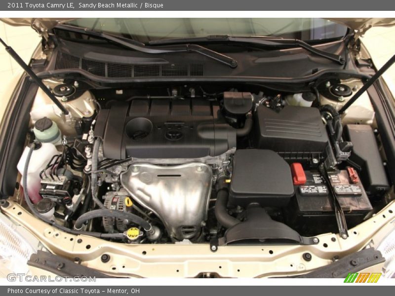 Sandy Beach Metallic / Bisque 2011 Toyota Camry LE