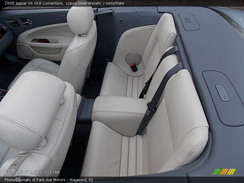 Liquid Silver Metallic / Ivory/Slate 2008 Jaguar XK XK8 Convertible
