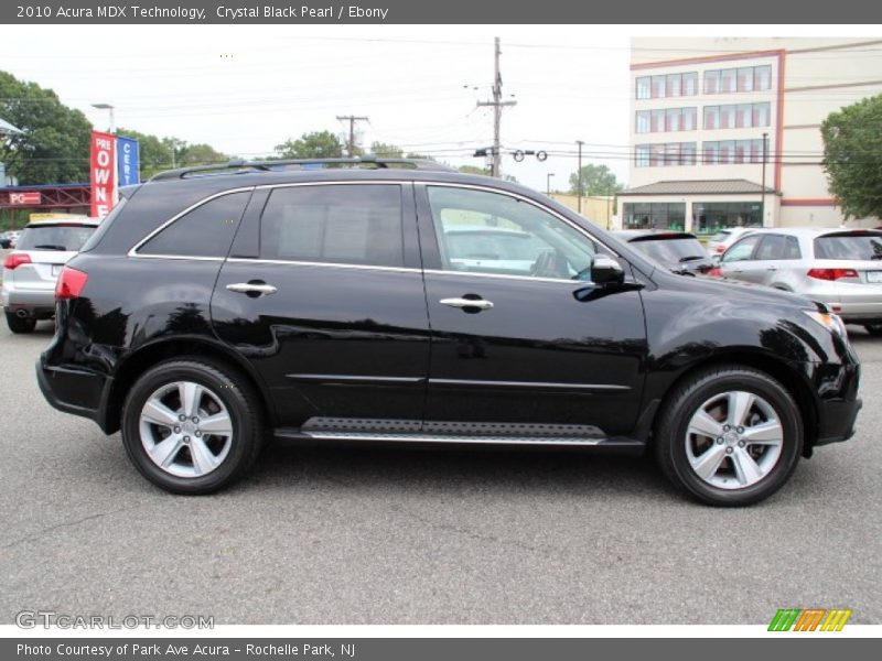 Crystal Black Pearl / Ebony 2010 Acura MDX Technology