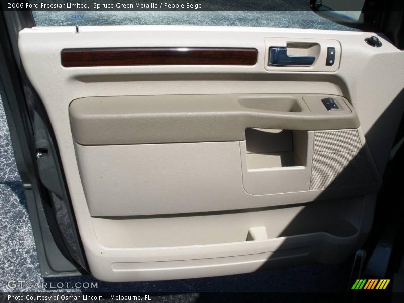 Spruce Green Metallic / Pebble Beige 2006 Ford Freestar Limited
